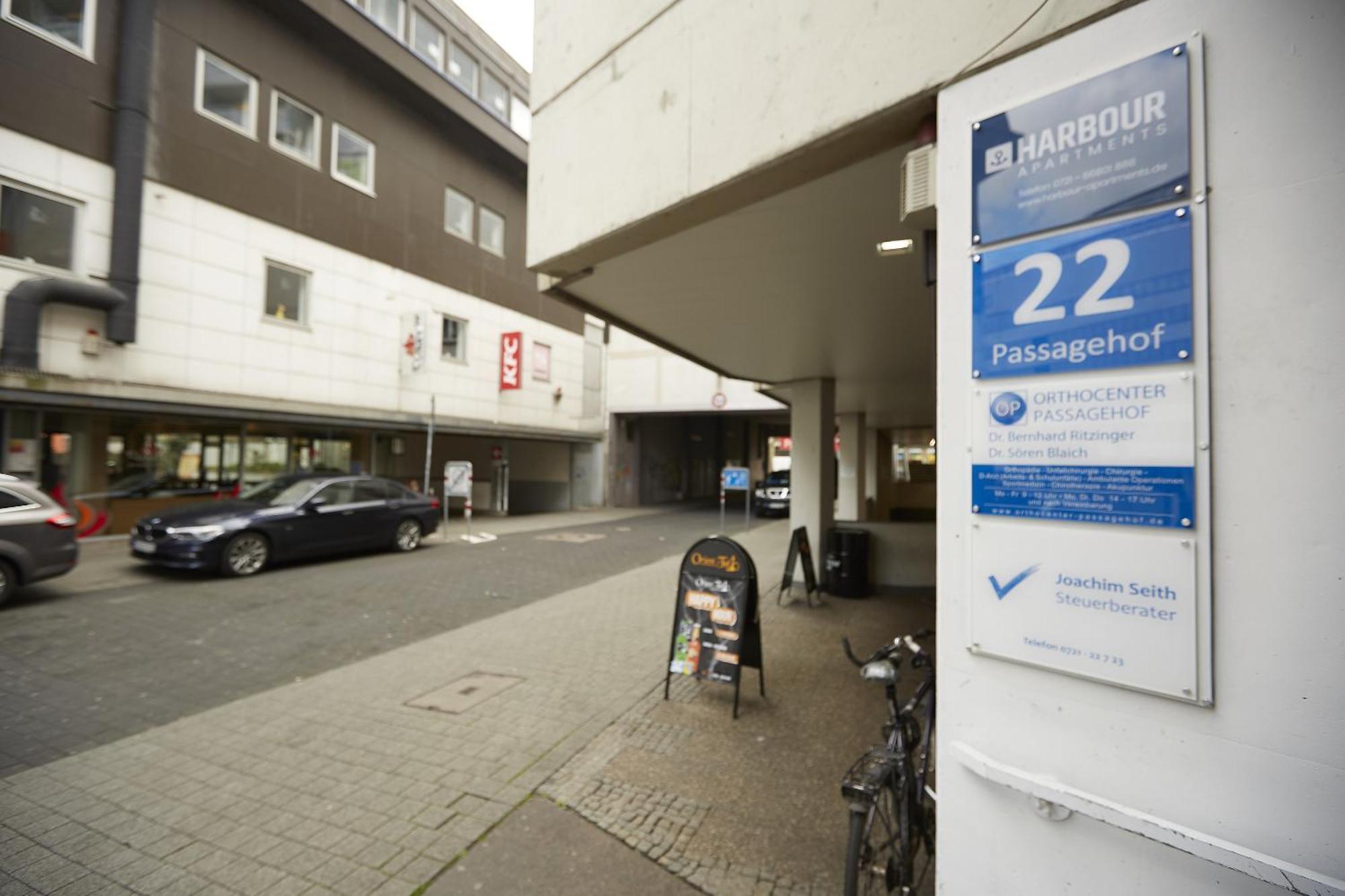 Harbour Apartments Karlsruhe Eksteriør billede